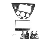 ZAPYVET Panel estéreo Doble 2 DIN Fasica, Kit de Ajuste instalación reacondicionamiento Radio, Marco Frontal, Bisel, for Ford, Focus, Fiesta Panel embellecedor de Repuesto para el salpicadero