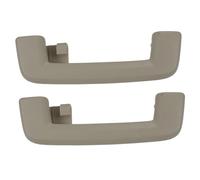 ZAPYVET Pasamanos de seguridad for techo interior de coche, manija de tracción de techo interior, delantera y trasera, for, Discovery 3, Discovery 4 Asidero para techo de coche(1 Pair Beige Rear)