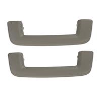 ZAPYVET Pasamanos de seguridad for techo interior de coche, manija de tracción de techo interior, delantera y trasera, for, Discovery 3, Discovery 4 Asidero para techo de coche(1 Pair Grey Front)