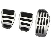 ZAPYVET Pedal Pad, for Nissan, for Qashqai J11 2014-2021 X-TRAIL, for Rogue T32, for Sentra Sr 2021 Kicks, for Gas Fuel Brake Pads Cover at Mt Pedal interior(BLACK MT pedal)