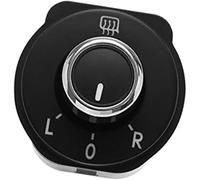 ZAPYVET Perilla de ajuste del interruptor control remoto espejo lateral la vista trasera coche, para Polo 6R 2011-2016 6RD959565B 6R0959565 Control de espejo lateral