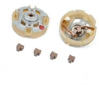 ZAPYVET Portaescobillas de carbón for Motor de taladro eléctrico + 4 escobillas de carbón, rendimiento Superior Conjunto de portaescobillas