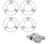 ZAPYVET Protector antiarañazos for Palas de hélice dron, for dji Neo. Cubre Dedos Accesorios for (Gris, Juego Cubierta Superior) Protector de hélice para Drones(Gray Top Cover Set)