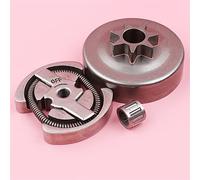 ZAPYVET Rodamiento de agujas de tambor de embrague de 325 "7T con conjunto de embrague, for Husqvarna, 136 137 141 142 36 41 piezas de motosierra Kit de embrague para cortacésped