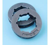 ZAPYVET Rueda dentada de 250 mm de paso de 1/4", 9 dientes, pequeña, 7 estrías, for STIHL, for Poulan, for Husqvarna, for Partner, for JONSERED, motosierra for Oregon 543767 Piñón de llanta para motos