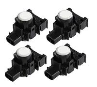 ZAPYVET Sensor de estacionamiento PDC for Toyota, PZ061-06863 PZ06106863 Sensor de Aparcamiento(4PCS White Color)