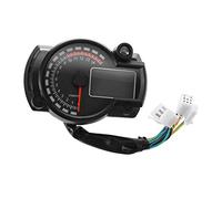 ZAPYVET Tacómetro universal for motocicleta, contador digital, indicador de velocidad, luz fondo Pantalla del velocímetro digital de la motocicleta
