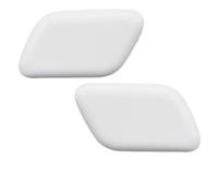 ZAPYVET Tapa de boquilla limpiaparabrisas de faros, 2 uds., for Ford, Kuga 2013 2014 2015 2016 2017 for Escape 2017 2018 2019, tapa de chorro de rociador de parachoques delantero Tapa del lavafaros de