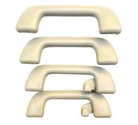 ZAPYVET Tirador de techo automático, barra de agarre gris con gancho, for Toyota, Corolla, RAV4, Yaris Vios OEM:74610-52020 Asidero para techo de coche(A set of 4pcs beige)