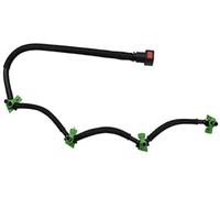 ZAPYVET Tubo de retorno fuga del inyector combustible, para Ford, Fiesta, B, Max, Focus, Mk3, Mondeo, Mk5 Tourneo, para Transit Tubería de combustible para automóviles