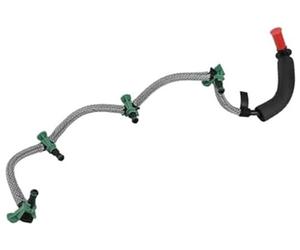 ZAPYVET Tubo de retorno fuga del inyector combustible, para modelos .4 .6 Hdi 2008-2016 1574Jk 9660777980 Tubería de combustible para automóviles
