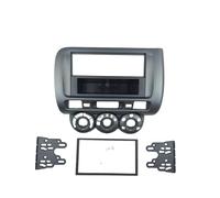 ZAPYVET Un Doble DIN Facia, for Jazz, Radio DVD estéreo CD Panel Montaje en Tablero instalación embellecedor Fascia Kit Marco Bisel Marco para estéreo de Coche(Left Wheel Drive)