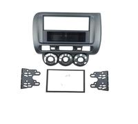 ZAPYVET Un Doble DIN Facia, for Jazz, Radio DVD estéreo CD Panel Montaje en Tablero instalación embellecedor Fascia Kit Marco Frontal Bisel Marco para estéreo de Coche(Left Wheel Drive)
