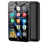 ZAQE Reproductor MP3 con Spotify, ZAQE 80 GB MP3 Player con Bluetooth y WiFi, Reproductor MP3 con música de Amazon, Audible, Deezer, Pantalla táctil de 4 Pulgadas, Reproductor MP4 para niños