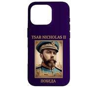 Zar Nicolás II Cristiano Ortodoxo Ruso Carcasa para iPhone 16 Pro
