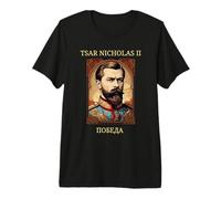 Zar Nicolás II Rusia Ortodoxa Rusia Historia Camiseta Premium
