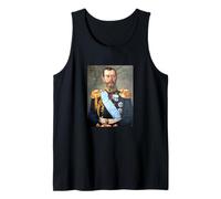 Zar Nicolás II Ruso Ortodoxo Cristiano Mártir Santo Camiseta sin Mangas