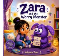 Zara and the Worry Monster: A Children's Book About Anxiety and Big Feelings, Ages 3-7 (Little Monsters, Big Feelings)