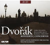 Dvorak: Concertos [CD de audio] Zara Nelsova, Ruggiero Ricci, Rudolf Firkusny, St. Louis Symphony Orchestra, Dvorak and Walter S