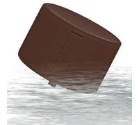 ZARBAILRE Funda para Muebles de Jardín 120x75cm, Funda para Mesa Redonda de Jardin Impermeable, Funda Protección para Muebles, Material No Fácil para Rasgarse, para Exteriores Patio