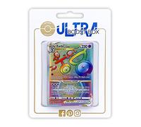 Zarbi VSTAR (Unown V Astro) 199/195 Arcoíris Secreta - Myboost X Epée et Bouclier 12 Tempête Argentée - Box de 10 Cartas Pokémon Francés