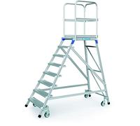 Zarges base de escaleras, por un lado 8 niveles Z600