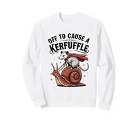Zarigüeya Caracol Jinete Divertido Animal Héroe Causa Un Kerfuffle Sudadera