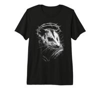 Zarigüeya gótica con Alambre de púas Oscuro estética zarigüeya Grunge Camiseta Premium