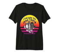 Zarigüeya Mapache Rata Equipo Basura Pandilla Hagamos Camiseta Premium