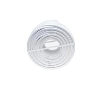 Zarivy Carrete de Manguera Tubular H05VV-F 3G 2,50 mm², 25 m; Ideal para conexión eléctrica y Uso en Interiores o Exteriores.