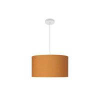 Zarivy Colgante de moda 2xE27, 40x40 cm, blanco y naranja con difusor, ideal para iluminar y decorar espacios interiores.