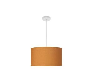 Zarivy Colgante de moda 2xE27, 40x40 cm, blanco y naranja con difusor, ideal para iluminar y decorar espacios interiores.