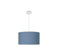 Zarivy Colgante de Moda 2xE27 Blanco/Azul, medidas 40x40 cm, con difusor. Ideal para decorar espacios y proporcionar iluminación suave.
