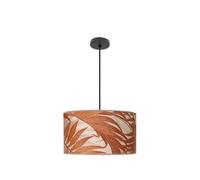 Zarivy Colgante de moda 2xe27 negro con diseño de hoja, dimensiones de 40x40 cm, incluye difusor; ideal para iluminación decorativa.