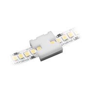 Zarivy Conector de tira LED 10 mm - Bolsa de plástico 2 piezas, ideal para unir tiras LED en proyectos de iluminación.