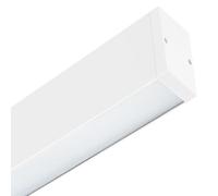 Zarivy Difusor prismático lineal de techo 1120 mm - Caja, ideal para iluminación uniforme y estética en espacios comerciales y oficinas.