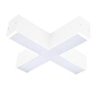 Zarivy Difusor prismático lineal de techo, conexiones en caja, ideal para distribución uniforme de luz en espacios comerciales y residenciales.