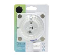 Zarivy Disco LED 12W 4000K cuadrado, 6x6x1 cm, 936 lm, magnético - ideal para iluminación de interiores y espacios reducidos.