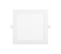 Zarivy Downlight empotrable 12W 3000-4000-6500K, 1080lm, cuadrado, 1,3x17x17cm, corte 15d, ideal para iluminación ambiental y decorativa.
