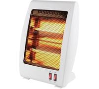 Zarivy Estufa de cuarzo plano 400-800W con anti-vuelco, ideal para calentar espacios pequeños y uso doméstico.