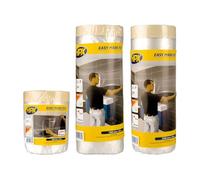 Zarivy Film transparente autoadhesivo para pintura, fácil aplicación, protección contra manchas, ideal para enmascarar y lograr acabados limpios.