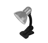 Zarivy Flexos Yezco 1xe27 Plata, con fijación tipo pinza. Su diseño flexible y orientable permite iluminar cualquier espacio. Dimensiones de 26x11,5x12 cm. Ideal para mesas y escritorios.