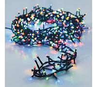 Zarivy Guirnalda LED 400 LEDs tipo espino, 11m de longitud, ideal para decoraciones festivas y ambientes acogedores.
