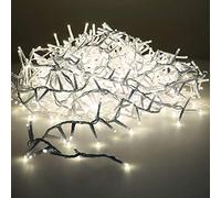 Zarivy Guirnalda LED 500 luces cálidas, parpadeante, 16m, ideal para decoración en fiestas, eventos y ambientación de espacios.