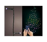 Zarivy Guirnalda LED multicolor de 9,9 m con 50 LEDs, control Bluetooth, ideal para decoraciones festivas y ambientes acogedores.