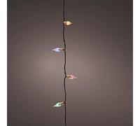 Zarivy Guirnalda LED Vintage Multicolor 8 Funciones, Efecto Centelleo para Interior, 1790 cm - Ideal para Decoración y Ambientación.