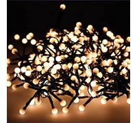 Zarivy Guirnalda parpadeante exterior, 16m, 500 LEDs, luz cálida, ideal para decorar eventos, crear ambientes acogedores y festividades.