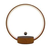 Zarivy Lámpara circular zen: lámpara de levitación magnética que crea un efecto relajante con su luz. Perfecta para regalar y decoraciones elegantes en cualquier espacio.