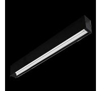 Zarivy Luz de techo lineal negra 560 mm 18W - Bloque terminal - 3000K-4000K-5000K - 2520 Lm - IP20 - Ideal para iluminación general y decorativa.