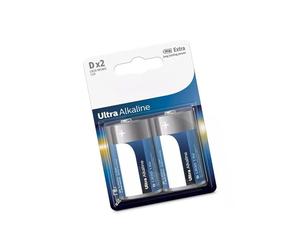 Zarivy Pack de 2 pilas alcalinas C LR14 de alta capacidad, ideales para dispositivos electrónicos y juguetes que requieren energía prolongada.